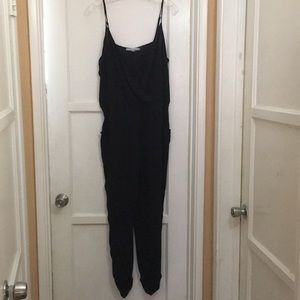 Black casual jumpsuit